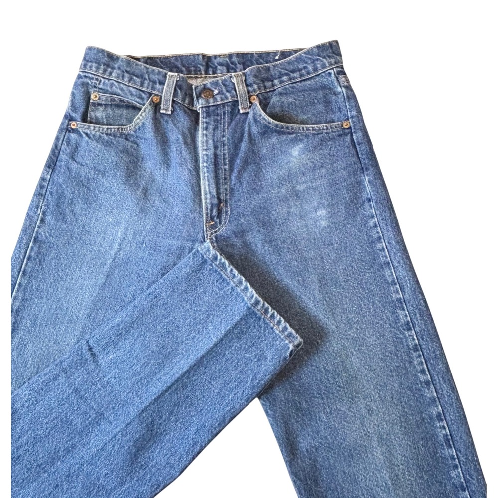 Vintage 80s Levis 505 jeans Orange Tab  Mens 30x27 straight fit  Made in USA